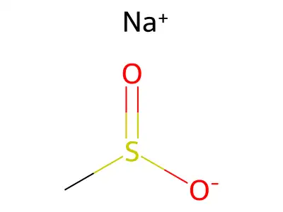 Sodium methanesulfinate structure