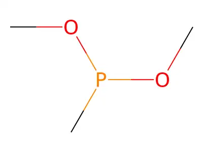 Dimethyl methylphosphonite structure