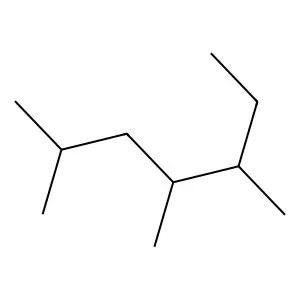 2,4,5-三甲基庚烷 structure