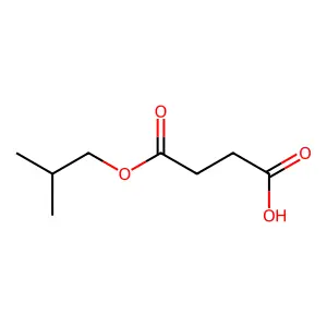 丁二酸1-(2-甲基丙基)酯 structure