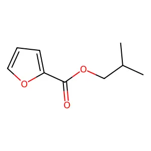 2-Methylpropyl 2-furancarboxylate structure