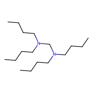 N,N,N',N'-四丁基亚甲基二胺 structure