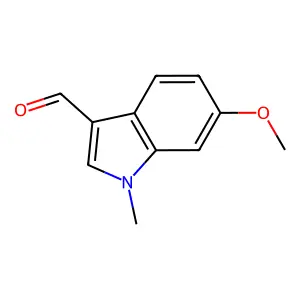 6-Methoxy-1-methyl-1H-indole-3-carbaldehyde structure