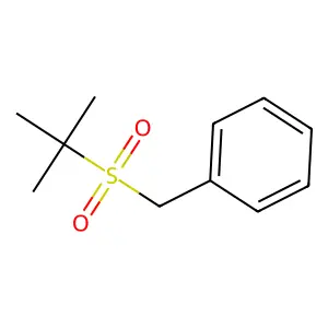 [(2-Methylpropane-2-sulfonyl)methyl]benzene structure