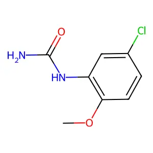 (5-Chloro-2-methoxyphenyl)urea structure