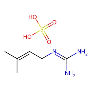 硫酸山羊豆碱 structure