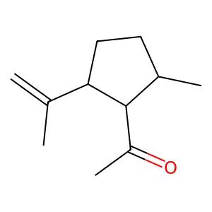 1-(2-Isopropenyl-5-methylcyclopentyl)ethanone structure
