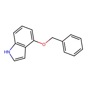 4-(phenylmethoxy)-1H-indole structure