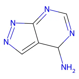 4H-吡唑并[3,4-d]嘧啶-4-胺 structure