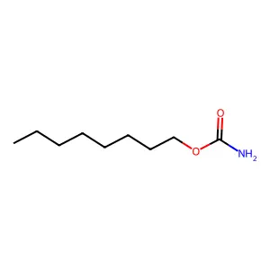 Carbamic acid, octyl ester structure