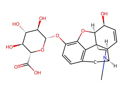 3-Glucuronosidomorphine structure