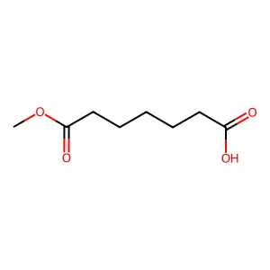 Methyl hydrogen heptane-1,7-dioate structure