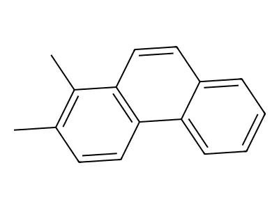 1,2-Dimethylphenanthrene structure