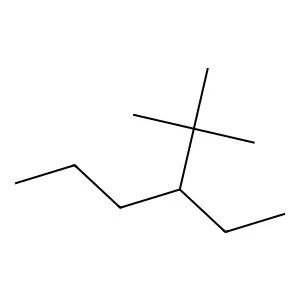 3-Ethyl-2,2-dimethylhexane structure