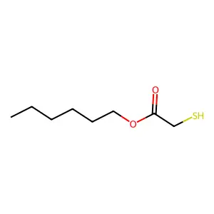 Hexyl mercaptoacetate structure