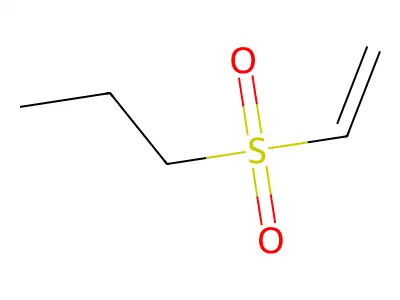 1-(Vinylsulfonyl)propane structure