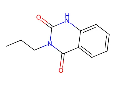 3-Propyl-1,2,3,4-tetrahydroquinazoline-2,4-dione structure