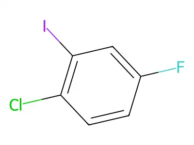 1-Chloro-4-fluoro-2-iodobenzene structure