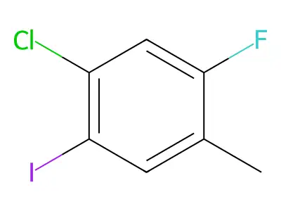 4-Chloro-2-fluoro-5-iodotoluene structure