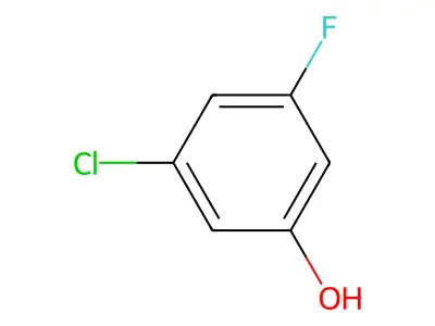 3-Chloro-5-fluorophenol structure