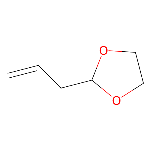 1,3-Dioxolane, 2-(2-propenyl)- structure