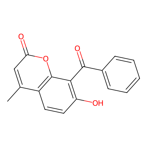 8-Benzoyl-7-hydroxy-4-methyl-2H-chromen-2-one structure