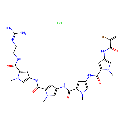 Brostallicin hydrochloride structure
