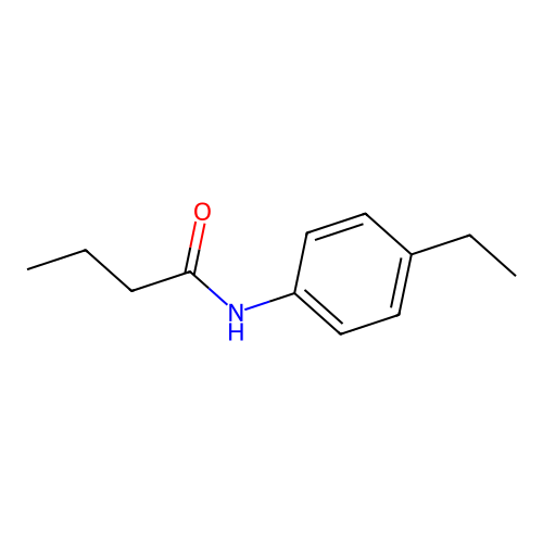 N-(4-ethylphenyl)butanamide structure