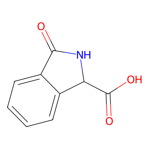 3-oxo-2,3-dihydro-1H-isoindole-1-carboxylic acid structure