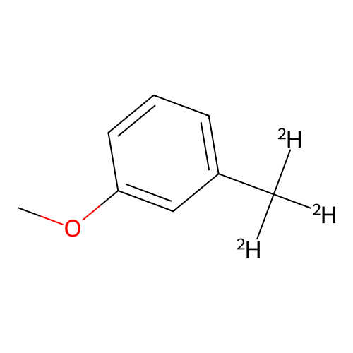 1-Methoxy-3-methyl-d3-benzene structure