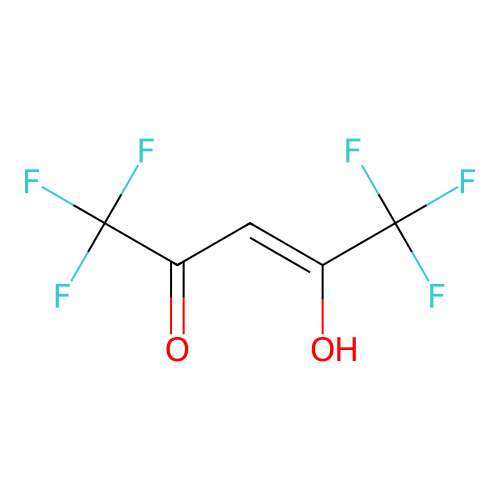 (Z)-1,1,1,5,5,5-hexafluoro-4-hydroxypent-3-en-2-one structure