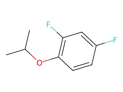 2,4-Difluoro-1-isopropoxybenzene structure