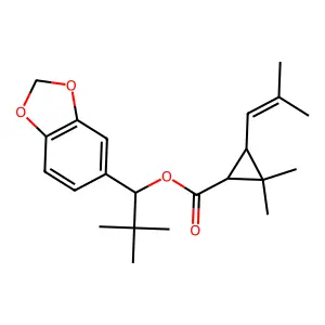 [1-(1,3-benzodioxol-5-yl)-2,2-dimethylpropyl] 2,2-dimethyl-3 structure