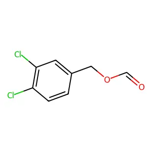 (3,4-Dichlorophenyl)methyl formate structure