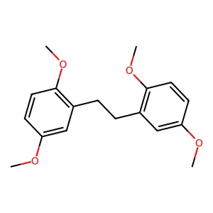 2-(2-(2,5-Dimethoxyphenyl)ethyl)-1,4-dimethoxybenzene structure