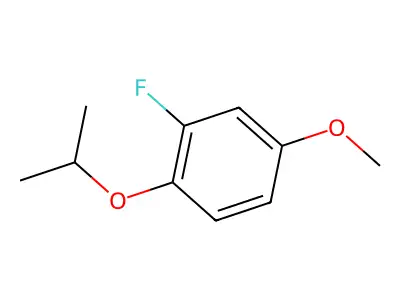2-(2'-Fluoro-4'-methoxyphenoxy)propane structure