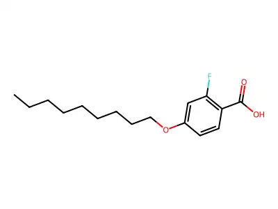 2-Fluoro-4-nonyloxybenzoic acid structure