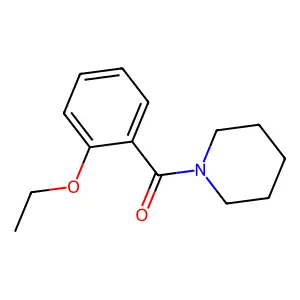Piperidine, 1-(2-ethoxybenzoyl)- structure