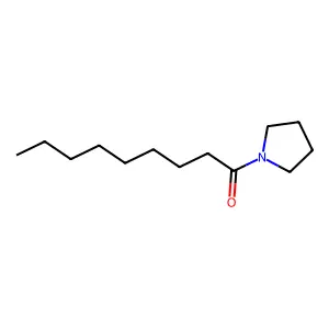 1-(Pyrrolidin-1-yl)nonan-1-one structure