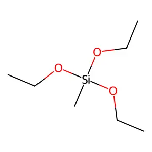 Triethoxymethylsilane structure