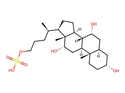 硫酸七鳃鳗醇 structure