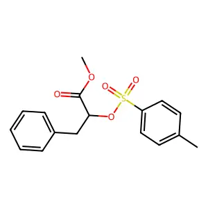 Methyl 2-[(4-methylbenzenesulfonyl)oxy]-3-phenylpropanoate structure