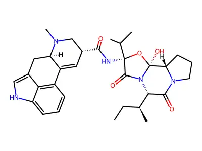Beta-ergocriptine structure