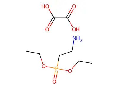 Diethyl (2-aminoethyl)phosphonate oxalate structure