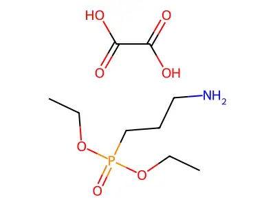 Diethyl (3-aminopropyl)phosphonate oxalate structure