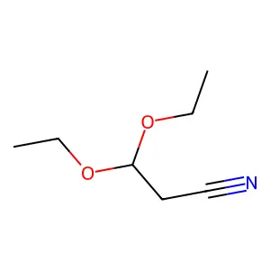 3,3-二乙氧基丙腈 structure