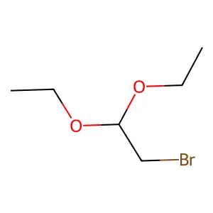 溴代乙醛缩二乙醇 structure
