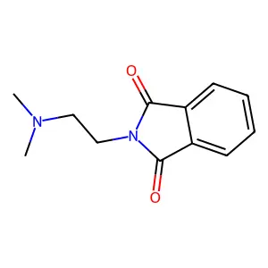 2-[2-(dimethylamino)ethyl]-1H-isoindole-1,3(2H)-dione structure