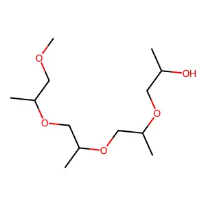 2,5,8,11-Tetraoxatetradecan-13-ol, 4,7,10-trimethyl- structure