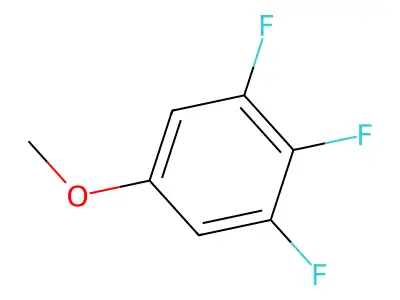 1,2,3-Trifluoro-5-methoxybenzene structure